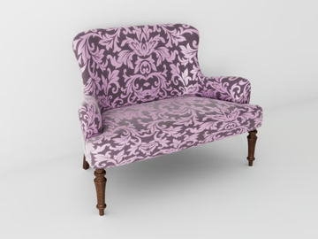 LOVELY - Fabric small sofa by Park Avenue - view 2